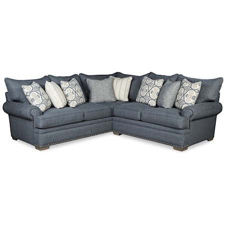 4-Seat Sectional Sofa w/ RAF Loveseat