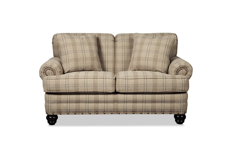 7281 Loveseat by Hickorycraft at Howell Furniture