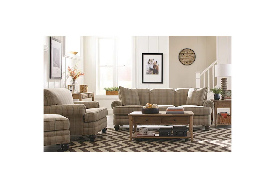 7281 Living Room Group by Craftmaster at Dunk & Bright Furniture