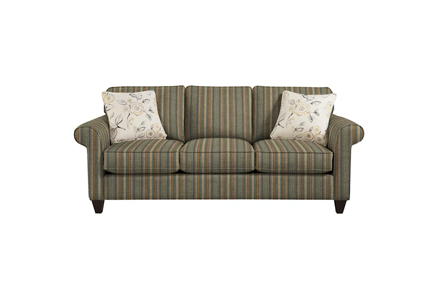 7421 Sofa by Hickorycraft at Howell Furniture