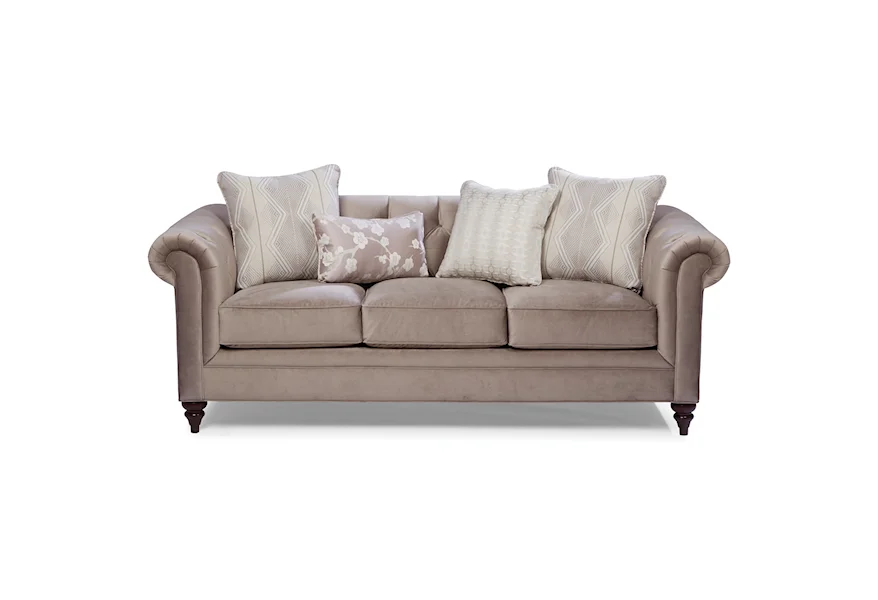 743350BD Sofa by Hickory Craft at Godby Home Furnishings