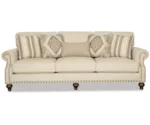Craftmaster 7623 Sofa w/ 2 Sizes Brass Nails