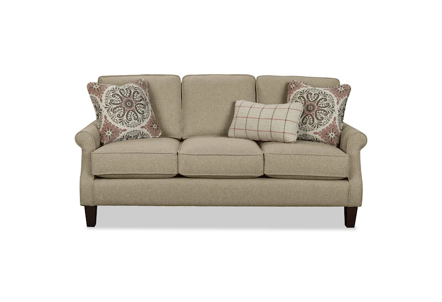 7719 Sofa by Hickorycraft at Howell Furniture