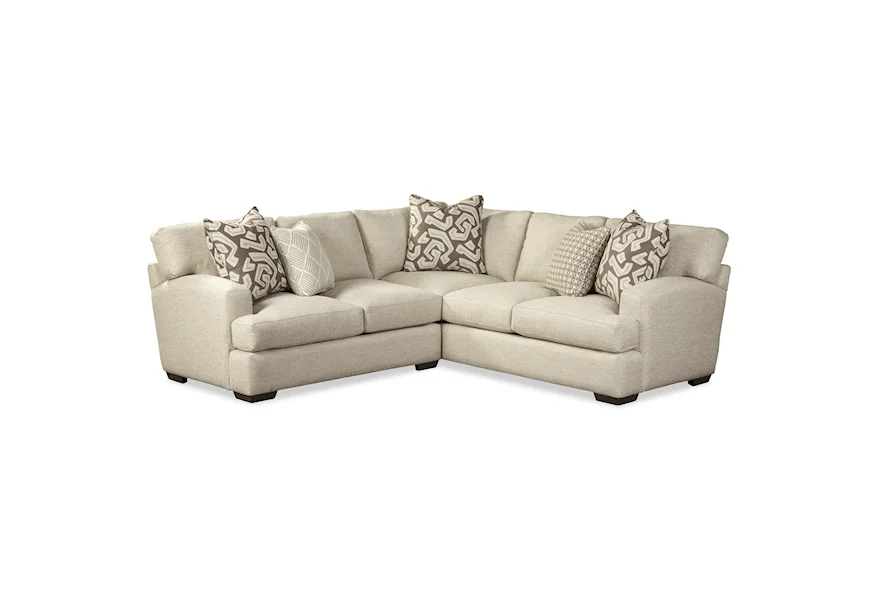 785350 4-Seat Sectional Sofa by Craftmaster at Furniture Barn