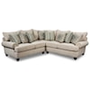 Craftmaster 797050BD 4-Seat Sectional Sofa