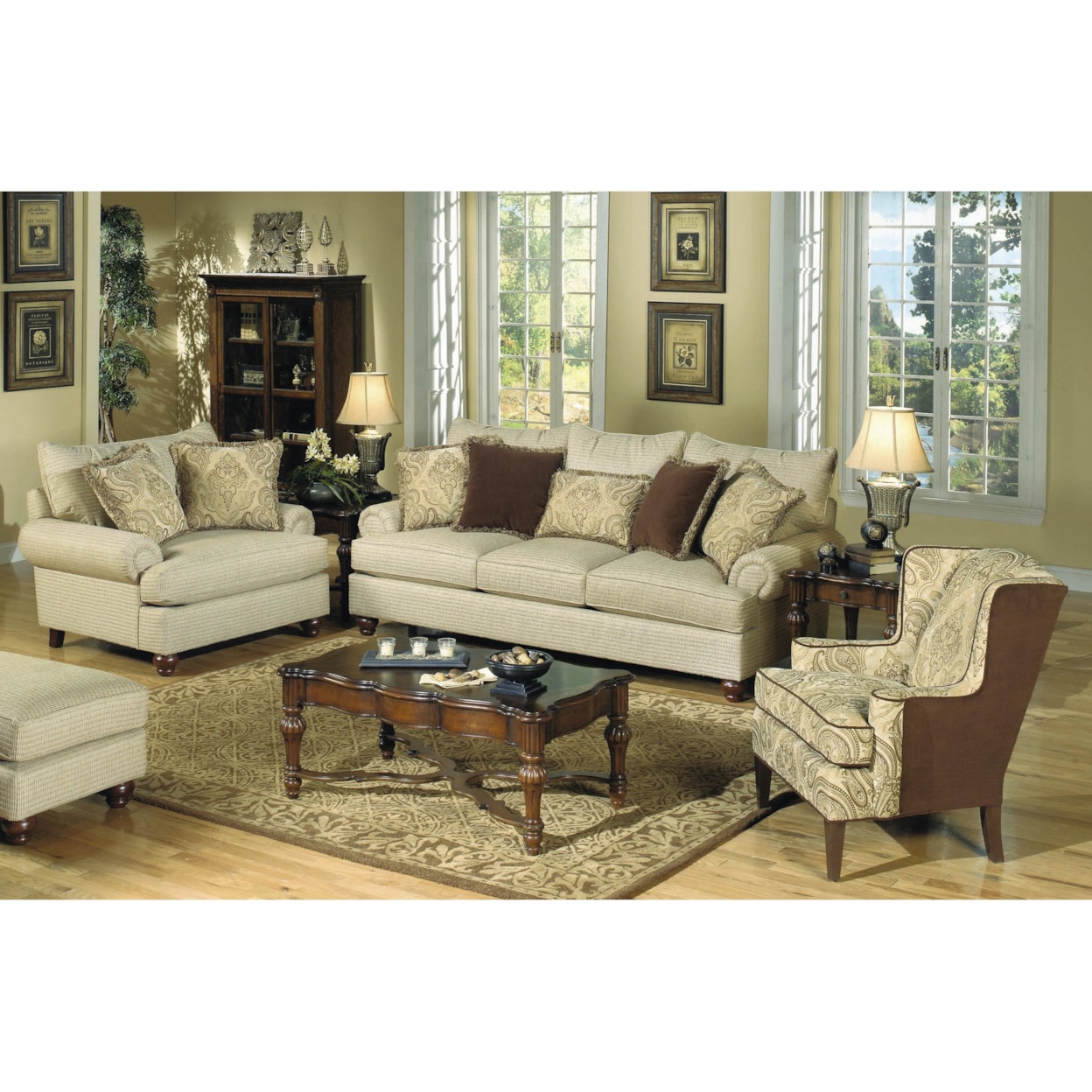 Hickorycraft 797050BD Living Room Group