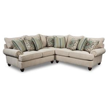 2 Pc Sectional Sofa