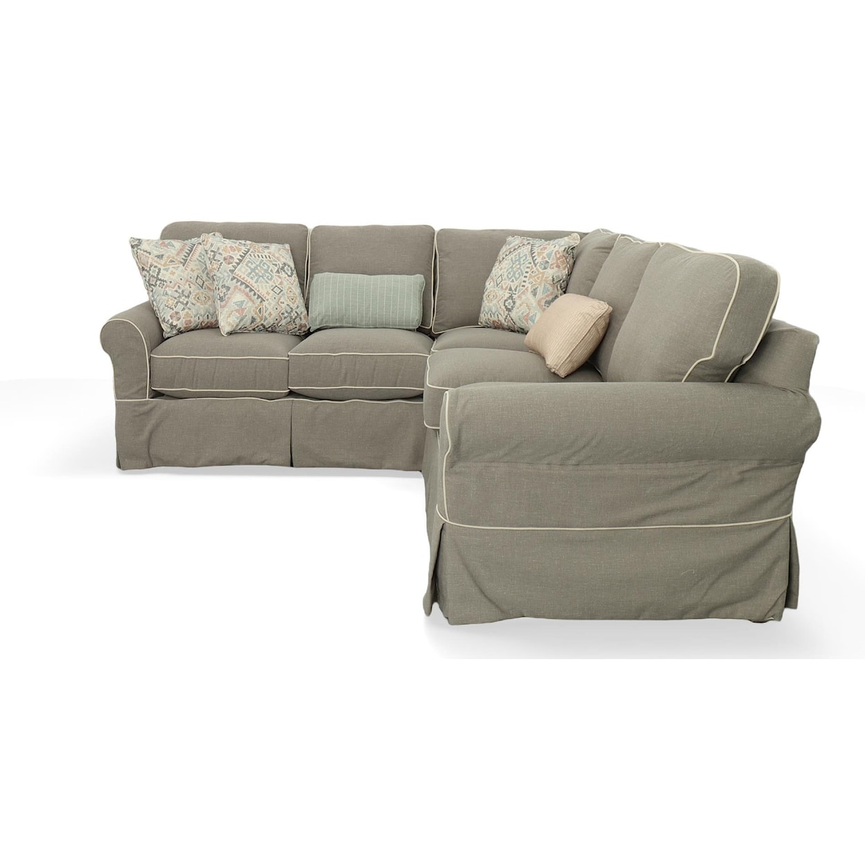 Craftmaster 917450BD Slipcover Sectional