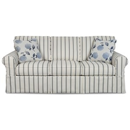 Queen Sleeper Sofa w/ Innerspring Mattress
