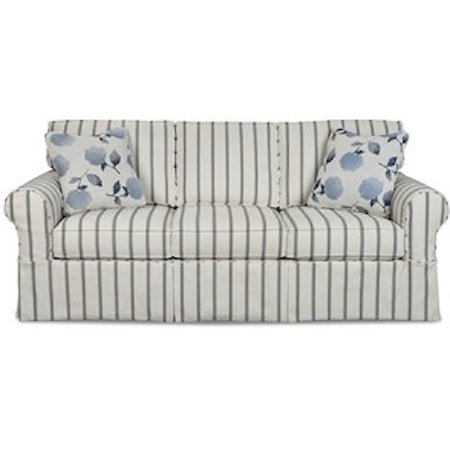 Queen Sleeper Sofa w/ Innerspring Mattress