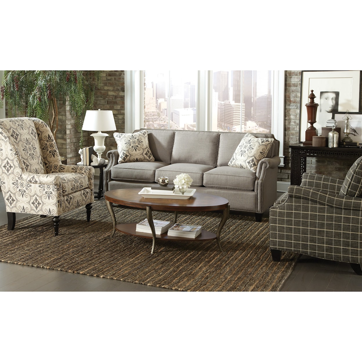 Craftmaster 938350BD Living Room Group