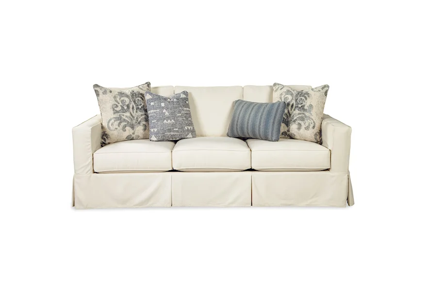 989150 Queen Memory Foam Sleeper Sofa by Craftmaster at Belfort Furniture