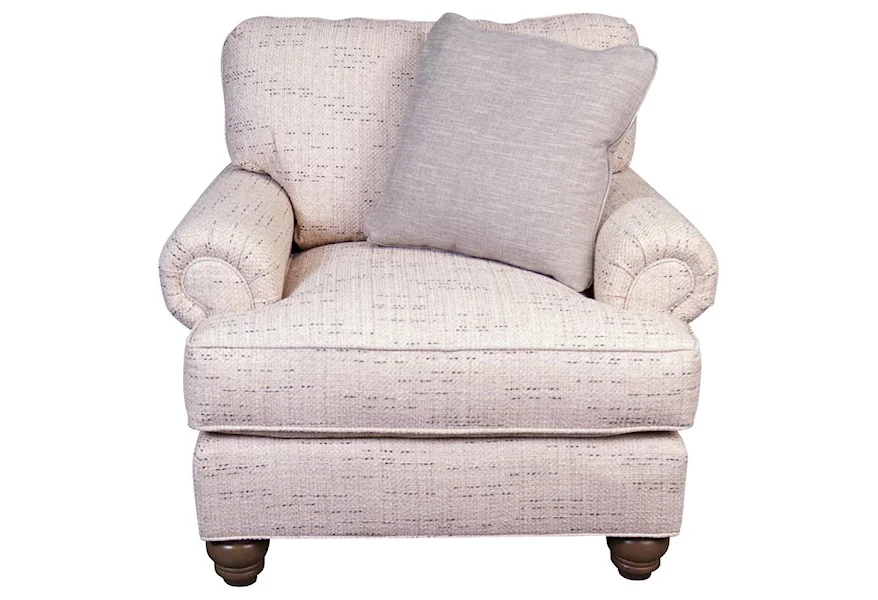 Belle Paula Deen Belle Chair with accent pillow by Craftmaster at Morris Home