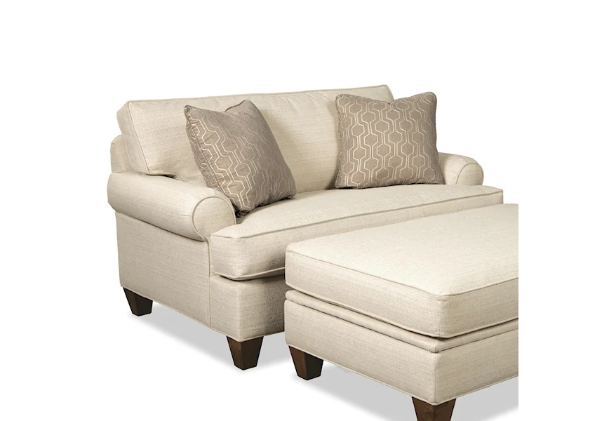 C9 Custom Collection Twin Size Chair Sleeper by Craftmaster at VanDrie Home Furnishings
