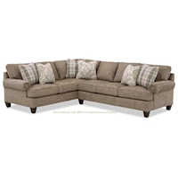 Customizable Three Piece Corner Sectional Sofa