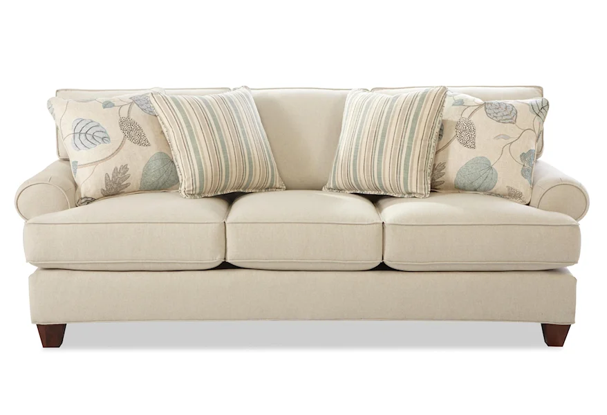 C9 Custom Collection Custom 3 Seat Sofa by Craftmaster at VanDrie Home Furnishings