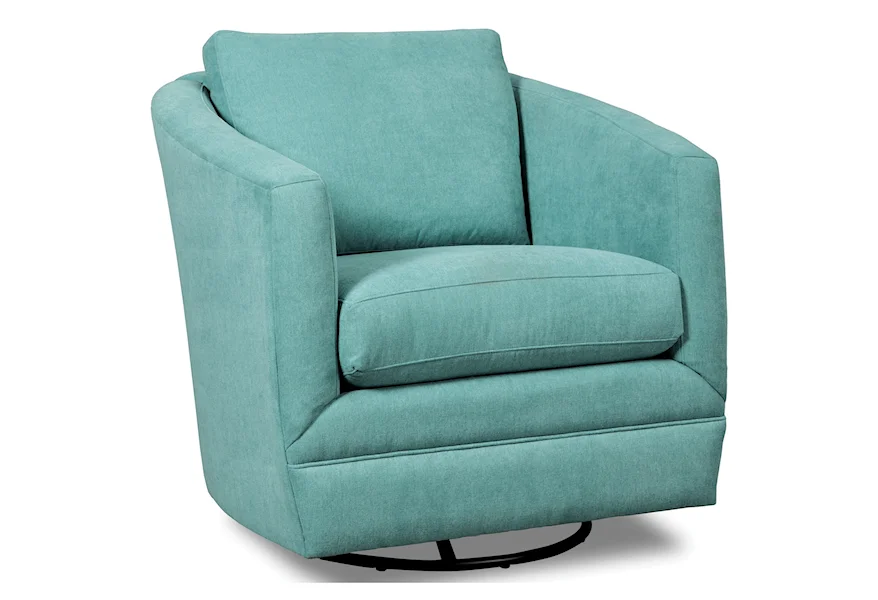 Accent Chairs Swivel Chair by Craftmaster at Lagniappe Home Store