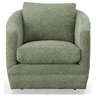 Swivel Barrel Chair