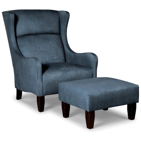 Chair & Ottoman Set