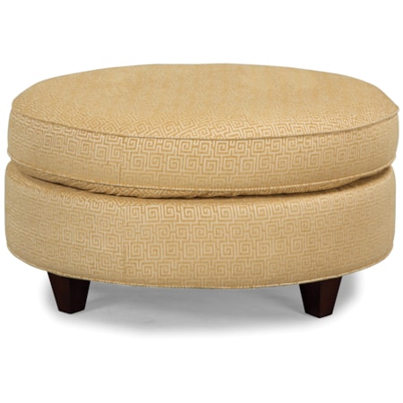 Round Cocktail Ottoman