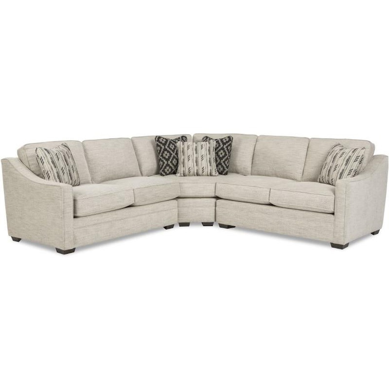 Hickorycraft F9 Series CraftMaster 3 PC Sectional