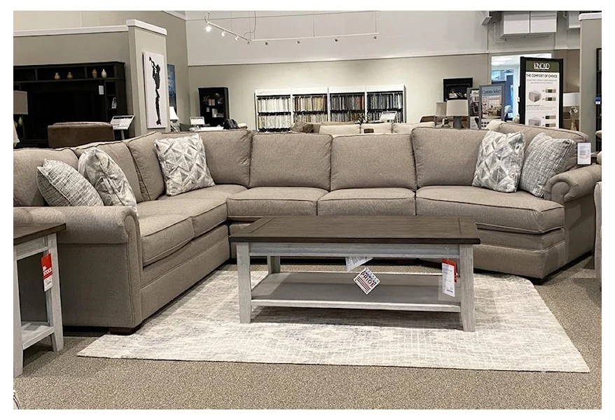 F9 Design Options Sectional by Craftmaster at Belfort Furniture