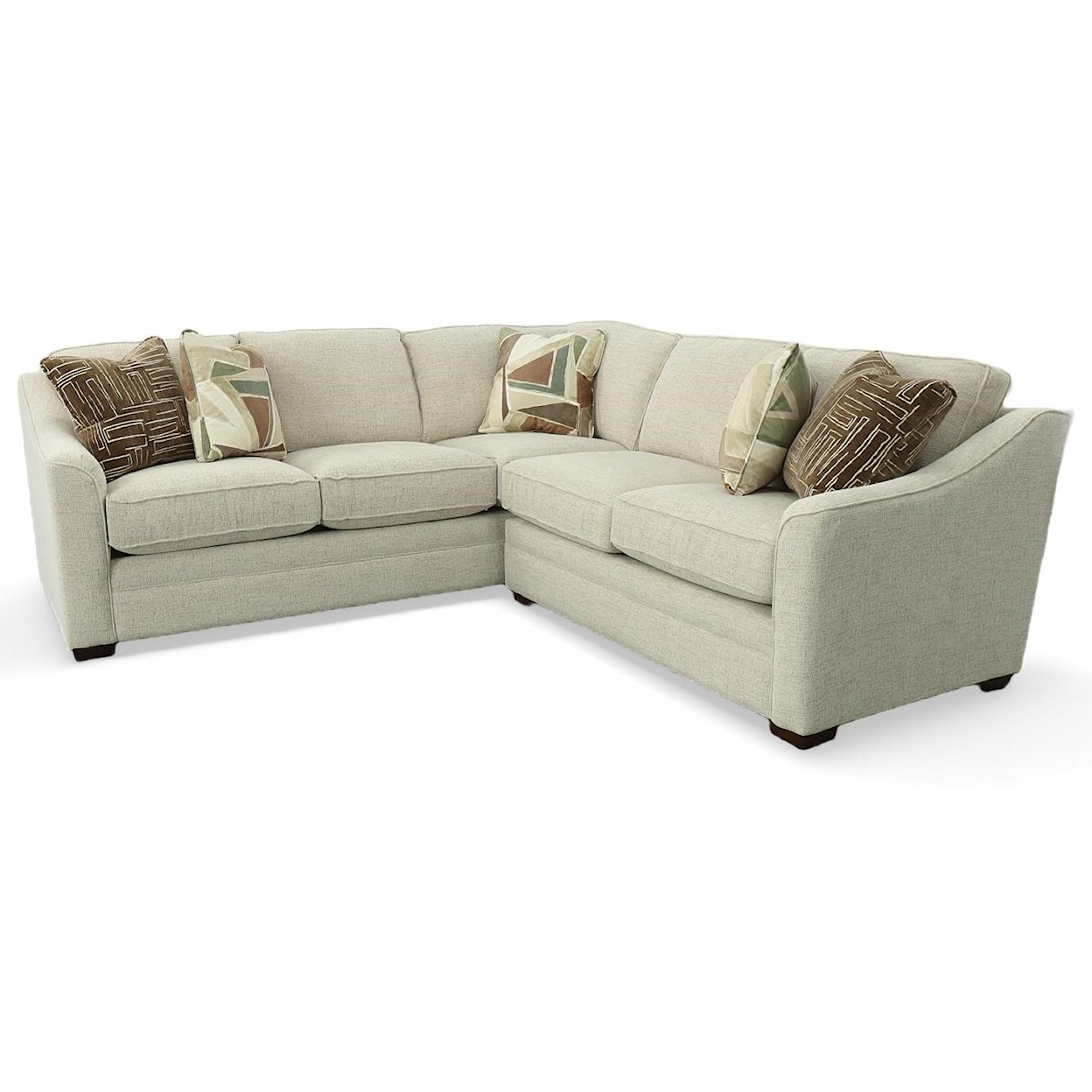 Craftmaster F9 Series 2 Pc Customizable Sectional Sofa