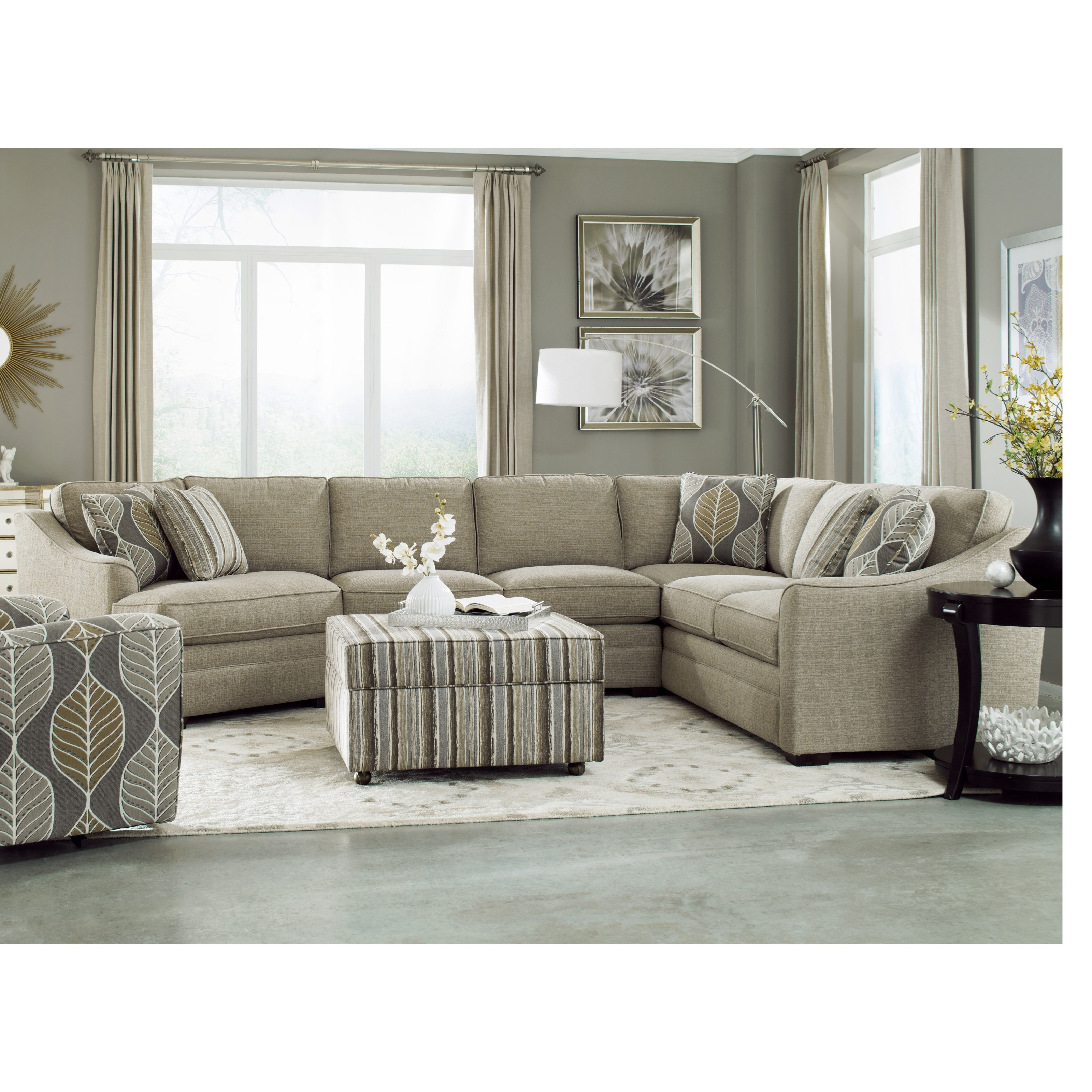 Custom 3-Piece Sectional