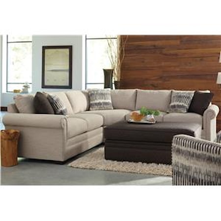 Customizable 3-Piece Sectional