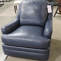 Transitional Swivel Glider Chair