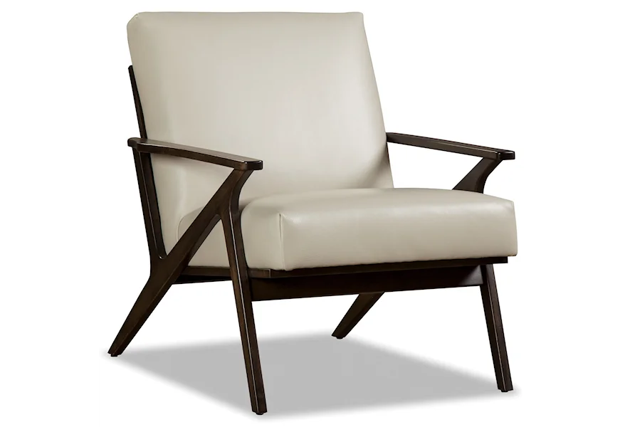 L085910 Wood Accent Chair by Craftmaster at VanDrie Home Furnishings