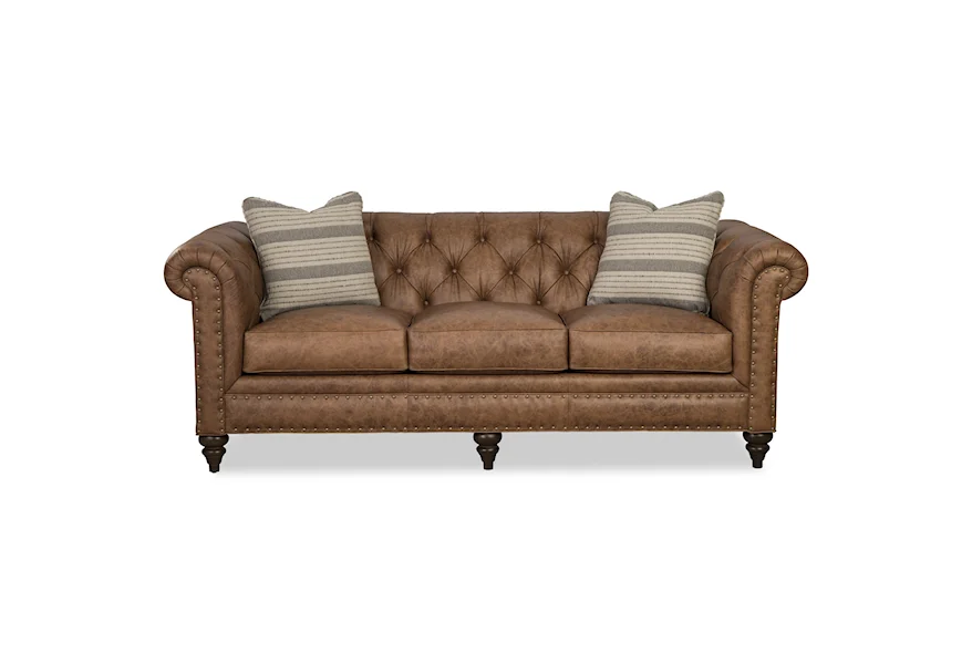 L743150 88 Inch Sofa w/ Pillows by Craftmaster at Belfort Furniture