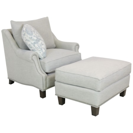 Kingswood Chair and Ottoman