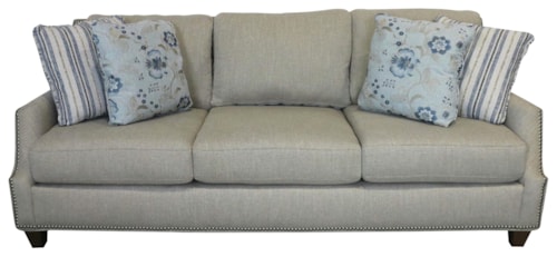 Sofa with Nail Heads