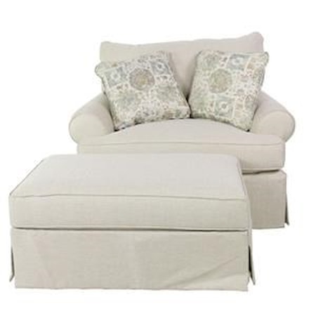 Chair and Ottoman