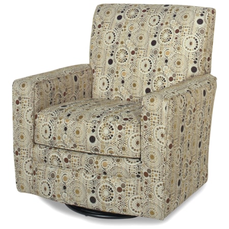 Upholstered Swivel Glider