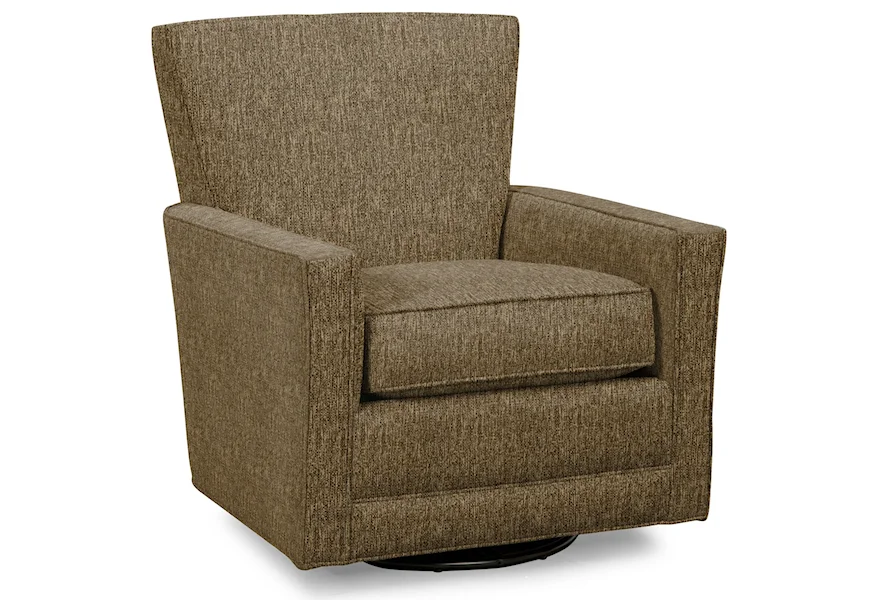Swivel Chairs Swivel Glider Chair by Hickorycraft at Malouf Furniture Co.