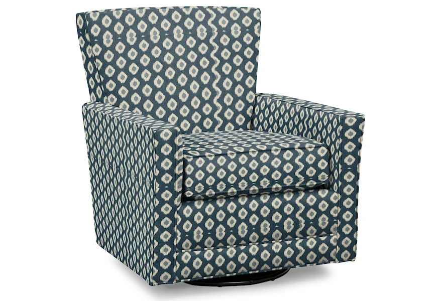 Swivel Chairs Swivel Glider Chair by Craftmaster at Lagniappe Home Store