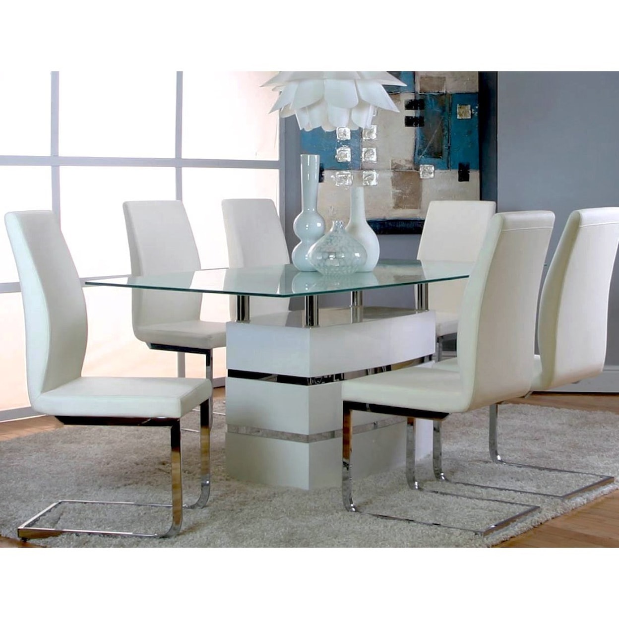 Cramco, Inc Altair 7-Piece Table and Chair Set