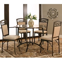 5 Piece Table and Chair Set