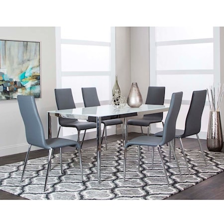 7-Piece Table and Chair Set