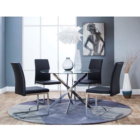 5-Piece Table and Chair Set