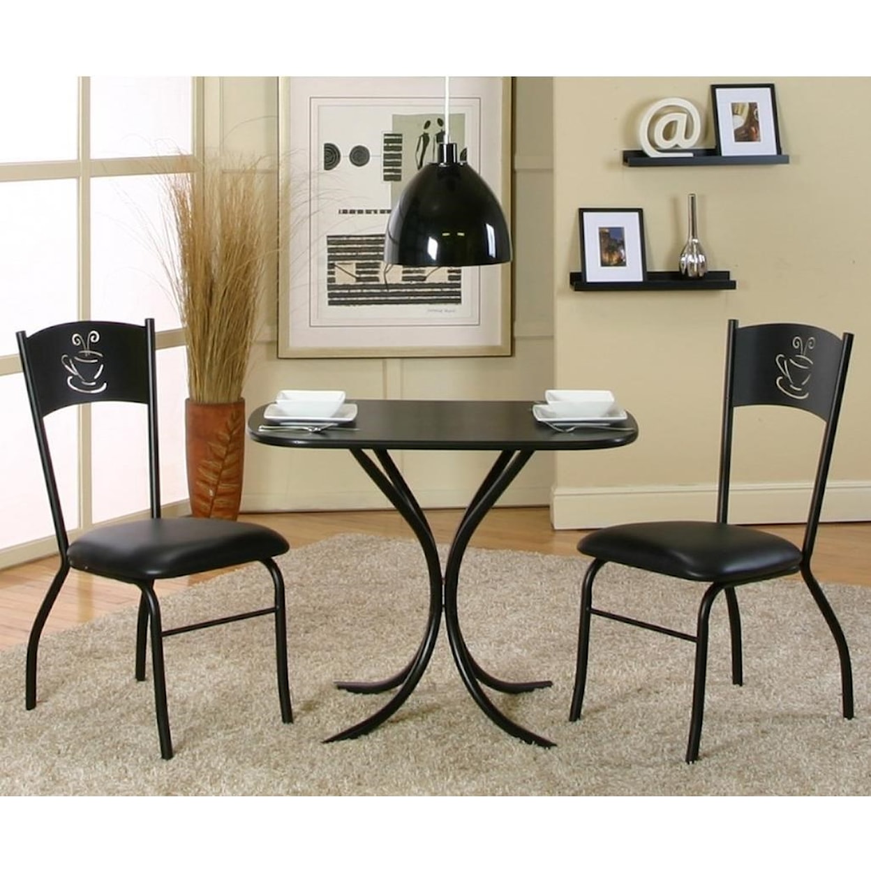 Cramco, Inc Cameo 3pc Dining Room Group