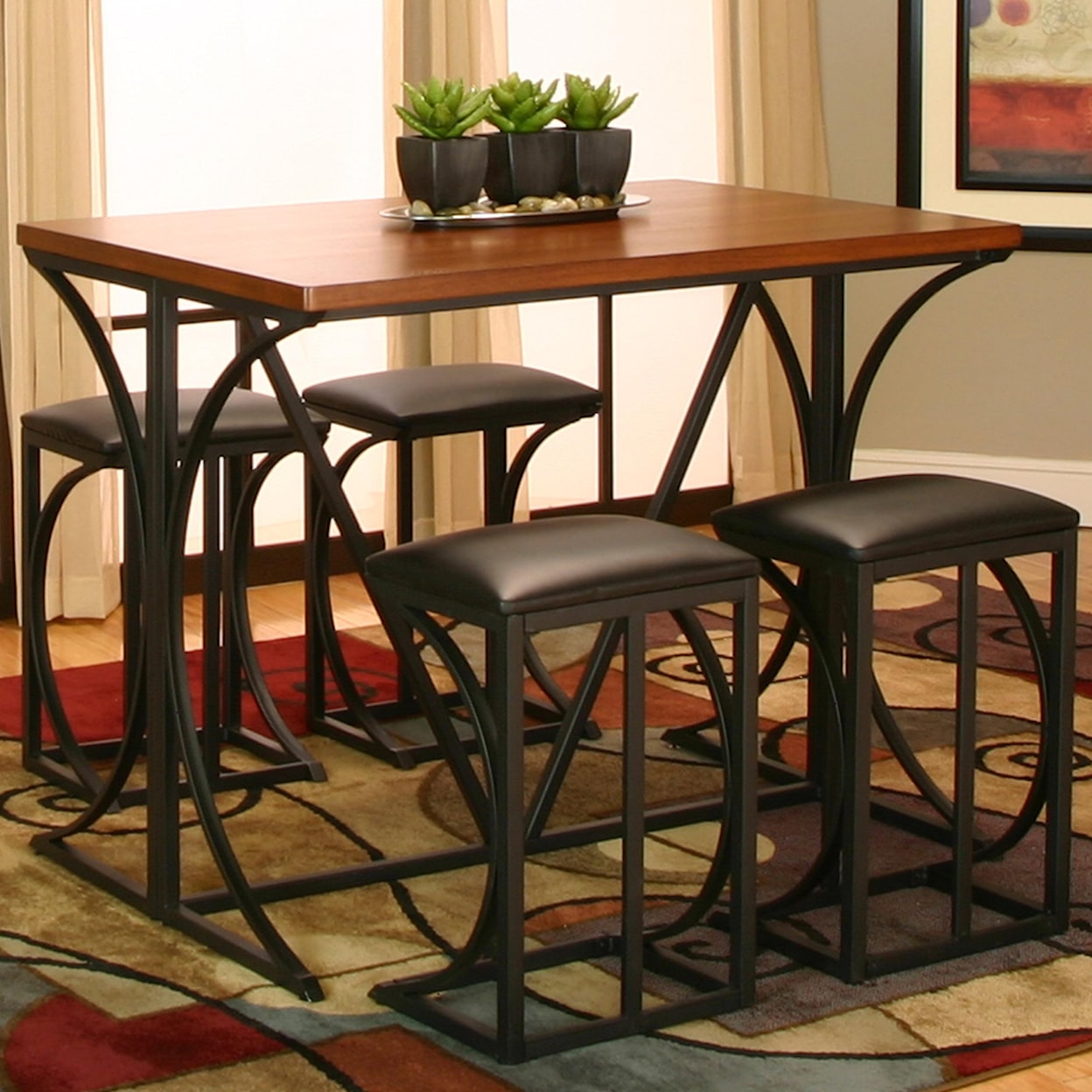 Cramco, Inc Conner 5pc Dining Room Group