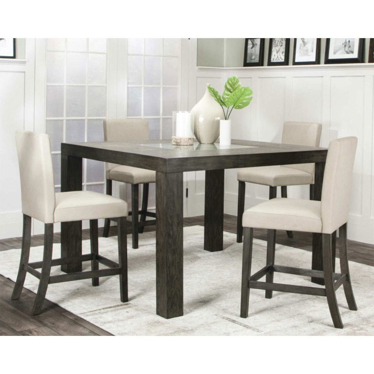 Cramco, Inc Cougar Table, Chair and Dining Bench Set