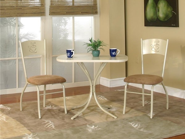 Laminate Table with Chairs