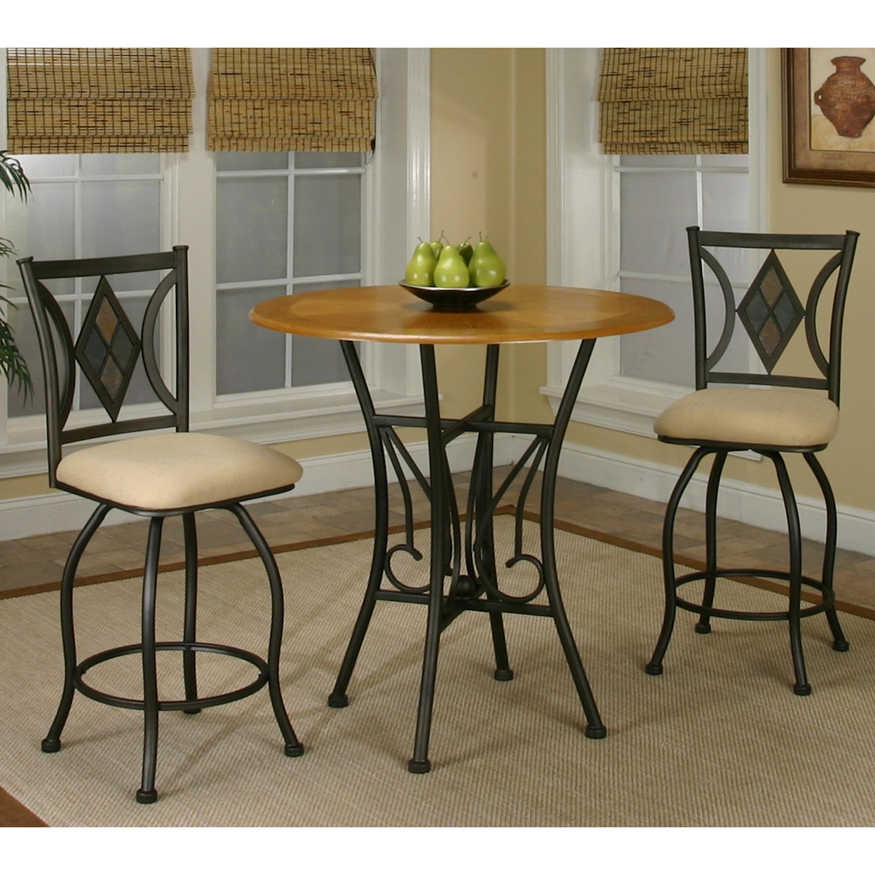 Cramco, Inc Cramco Trading Company - Dart Three Piece Dining Set