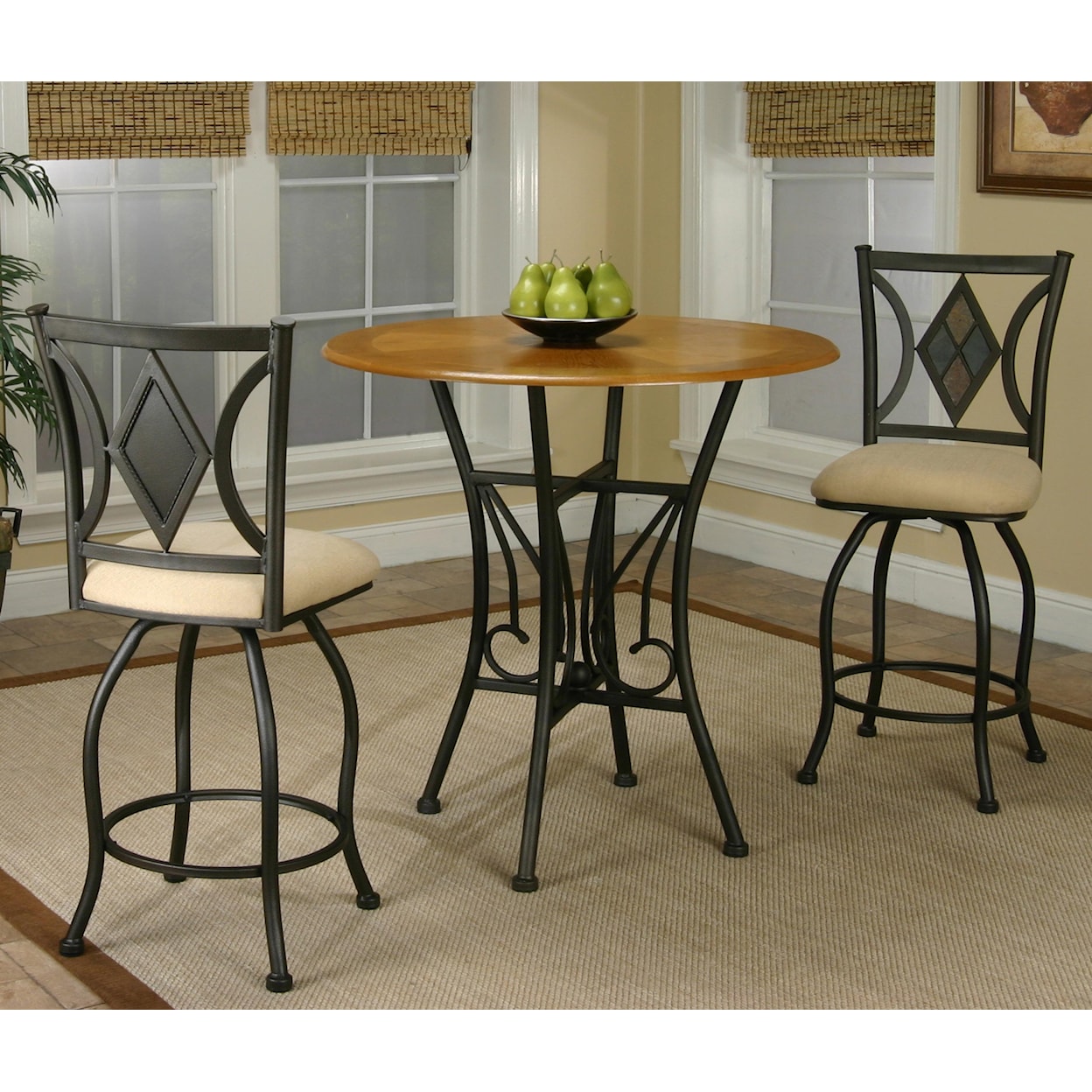 Cramco, Inc Cramco Trading Company - Dart Three Piece Dining Set