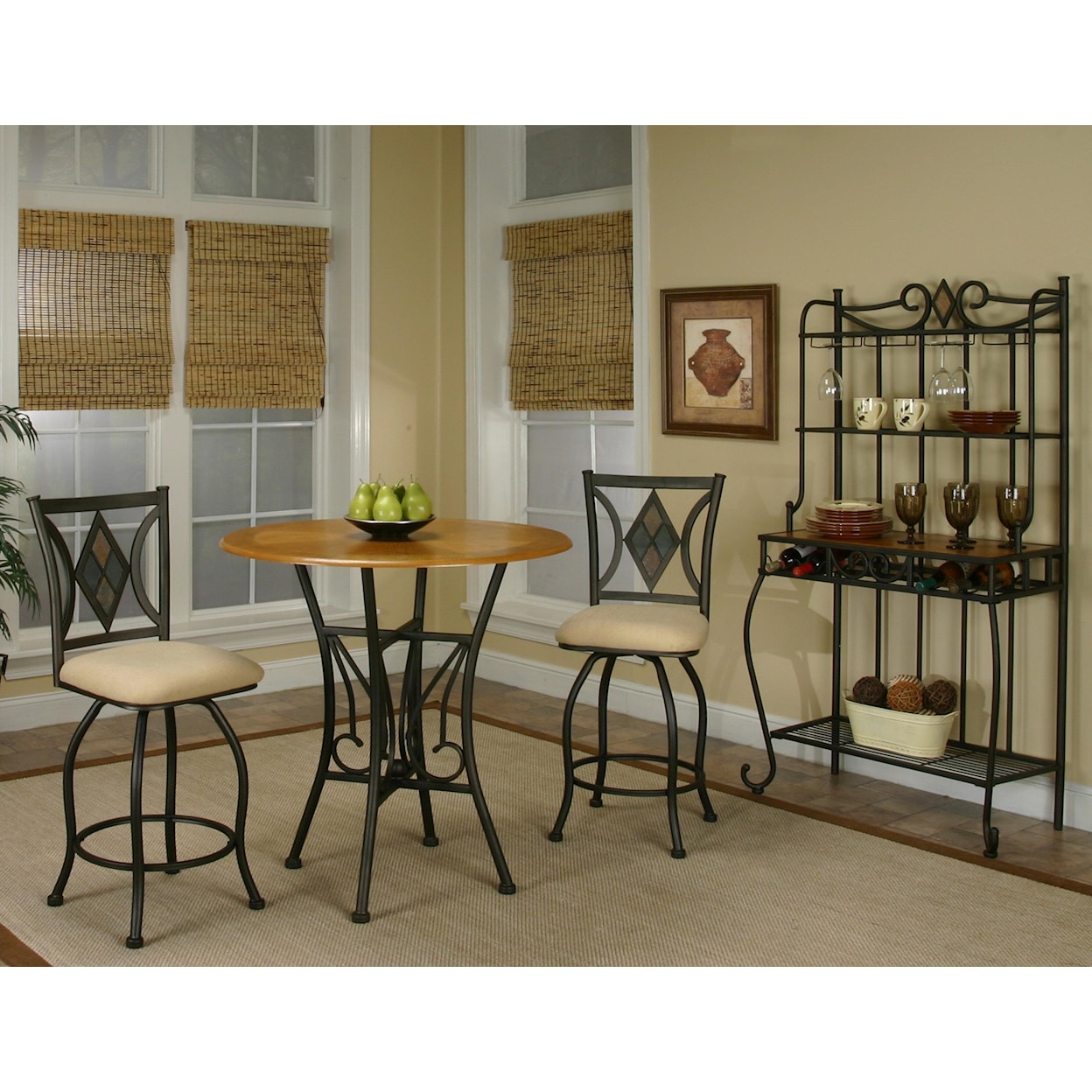 Cramco, Inc Cramco Trading Company - Dart Three Piece Dining Set