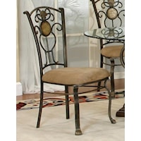 Dining Side Chair with Upholstered Seat